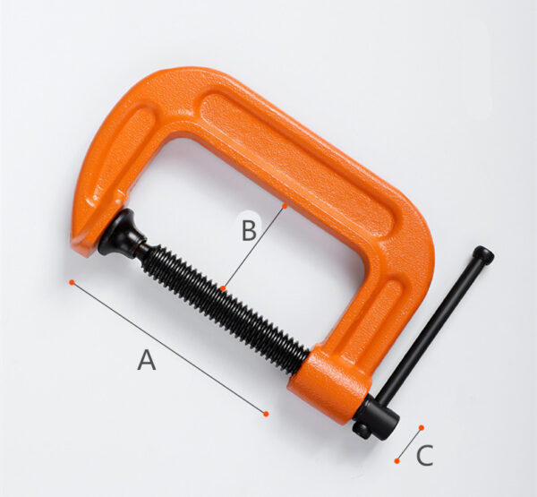 Classic light-duty C-clamp