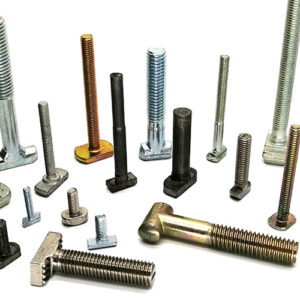 High tensile stainless steel rail t bolt m20 t head bolt