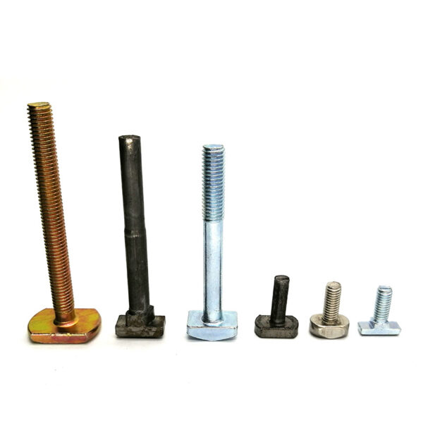 High tensile stainless steel rail t bolt m20 t head bolt